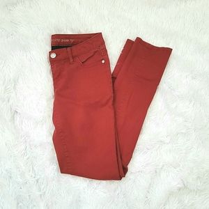 Red Skinny Jeans